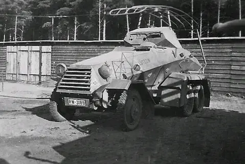 二战德国轮式装甲车及衍生车辆