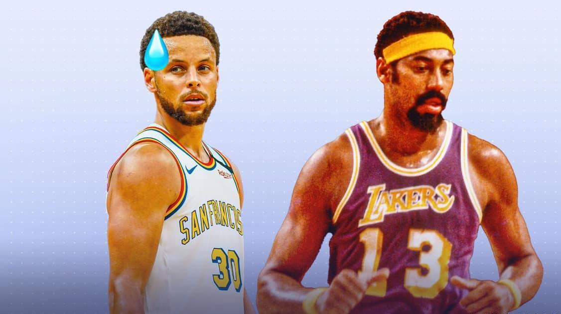 生涯总得分已经超越勇士时期的张伯伦,成为勇士队史得分王;库里超