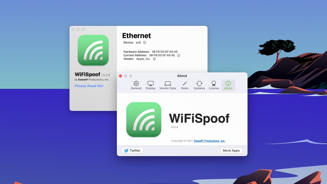 wifispoof mac