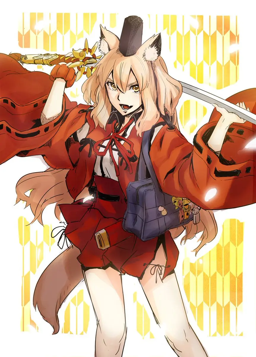 日本限定モデル たけのこ星人 Foxtail Fgo タペストリー Fate 鈴鹿 玉藻 ポスター Hlt No