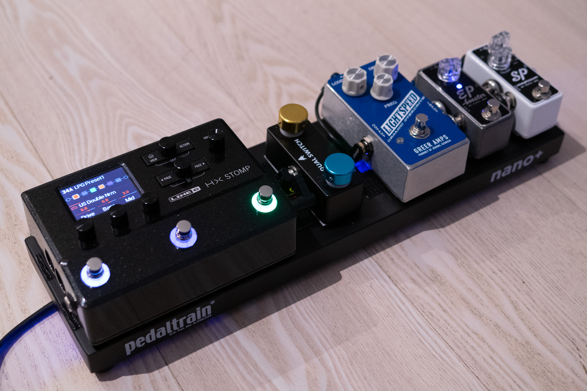 带有hxstomp效果器板大赏