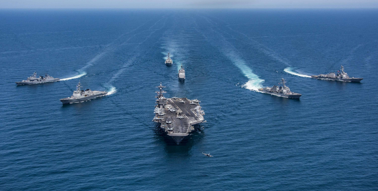 美航母南海逃跑路线曝光,东风26名副其实,发射一次比什么都管用