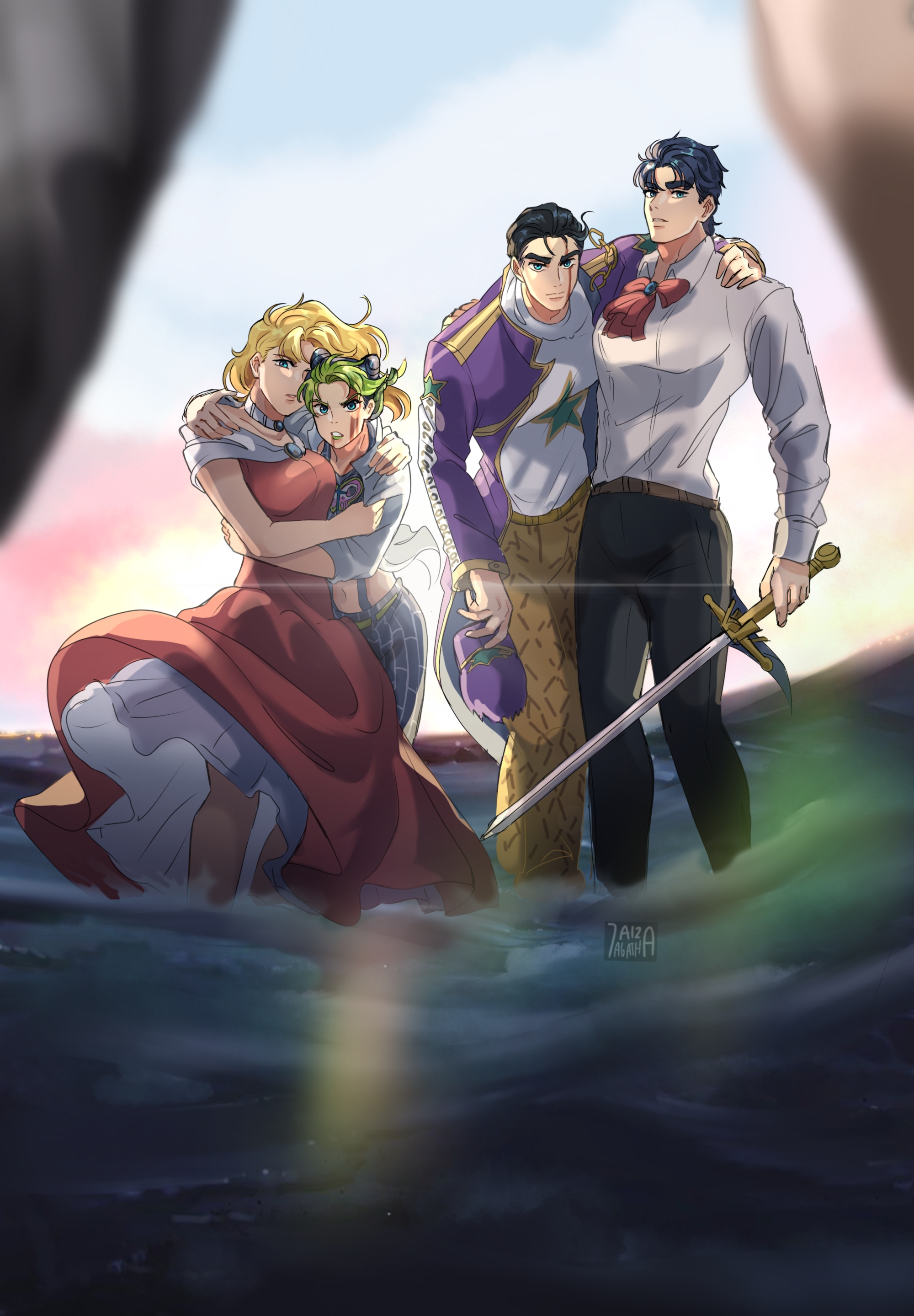 jojojojo的奇妙冒险同人图四