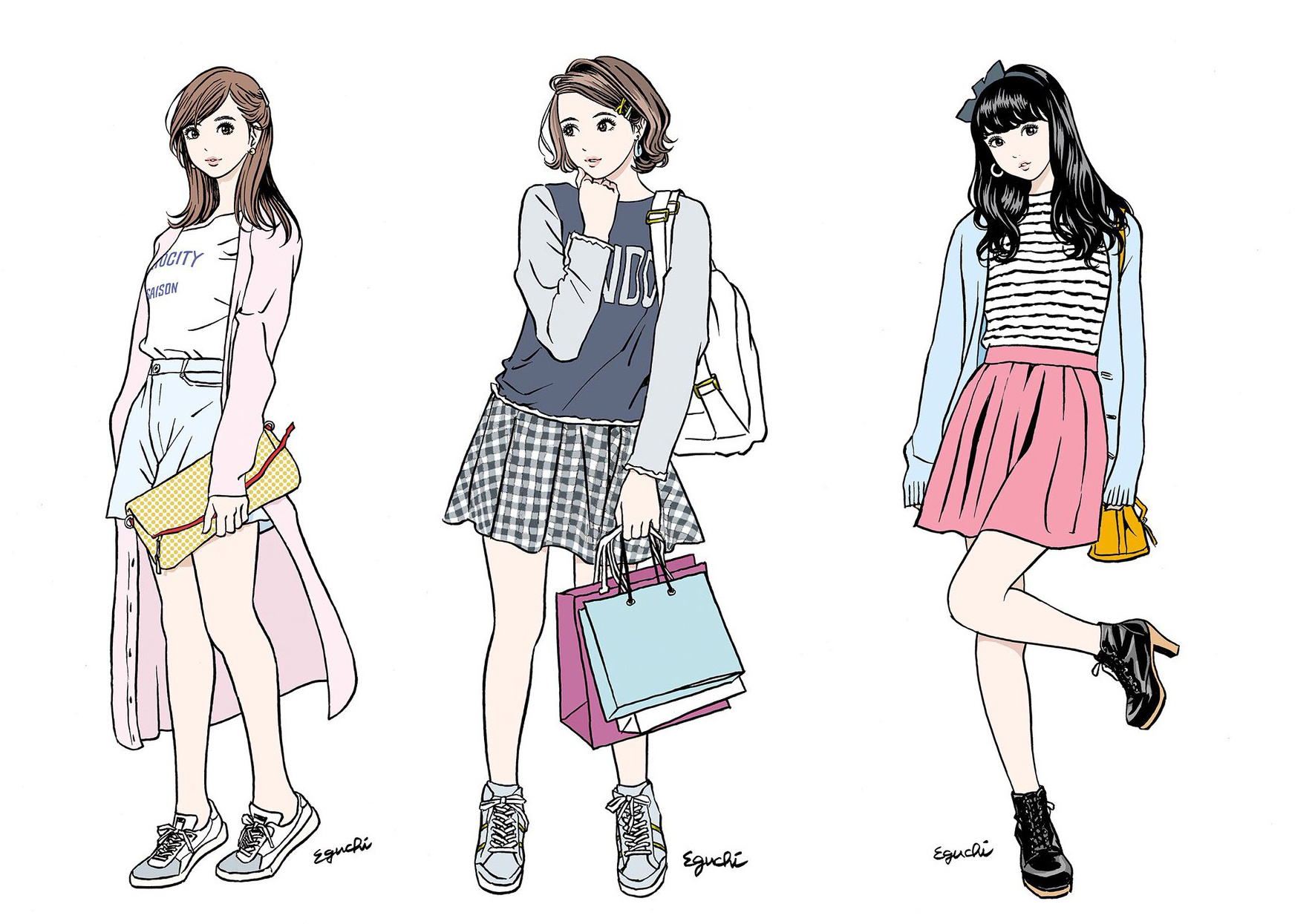 为何这么多姑娘喜欢用江口寿史的漫画当头像?