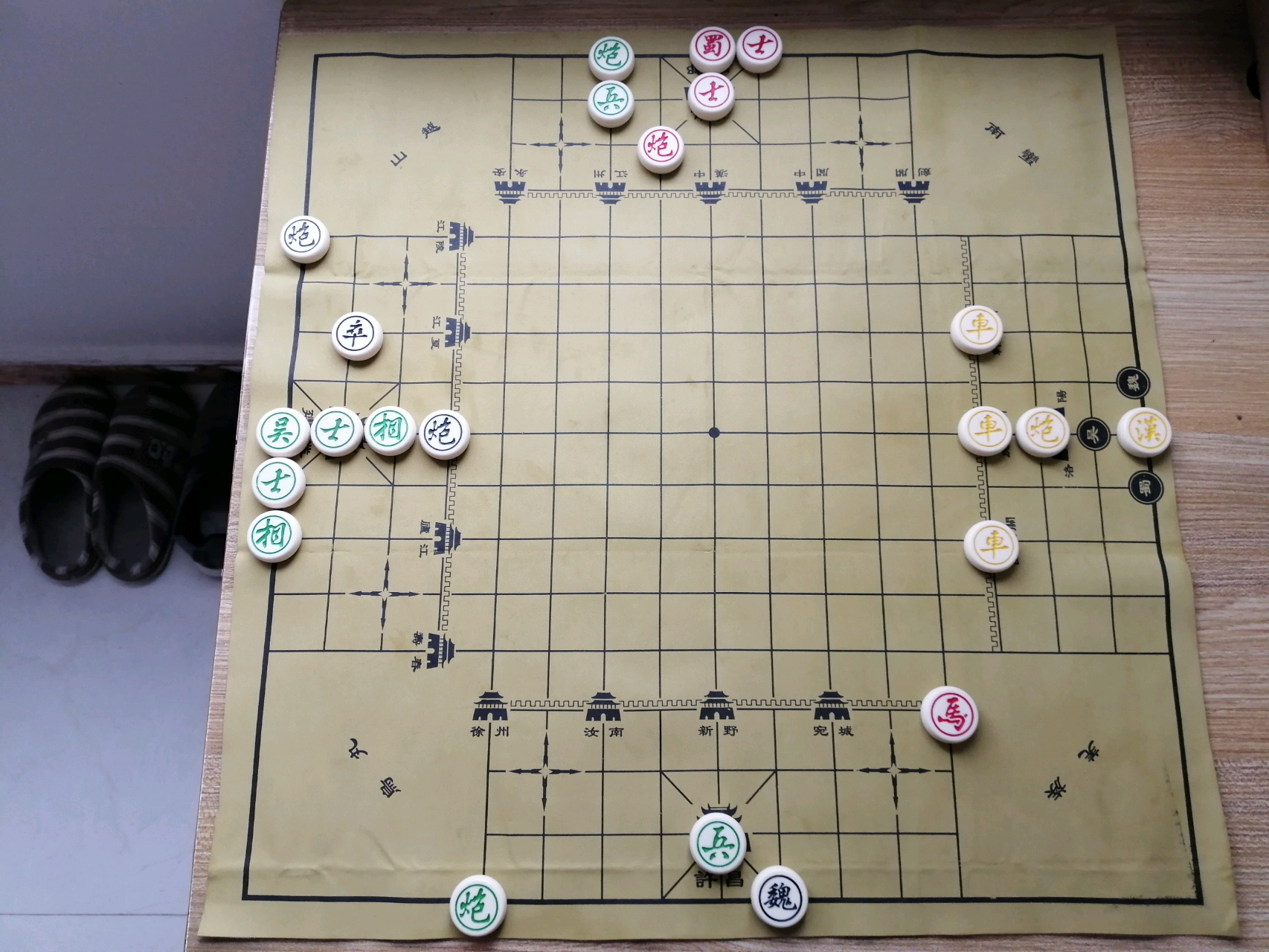 三国演弈棋基础棋规解读之被将先走规则