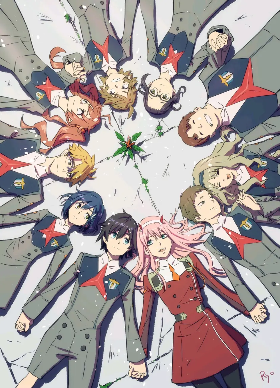 【darling in the franxx】内含国家队语录 让我们一起改写绘本的结局