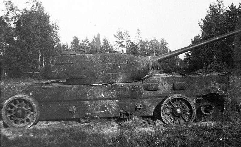 苏联对t44坦克的测试