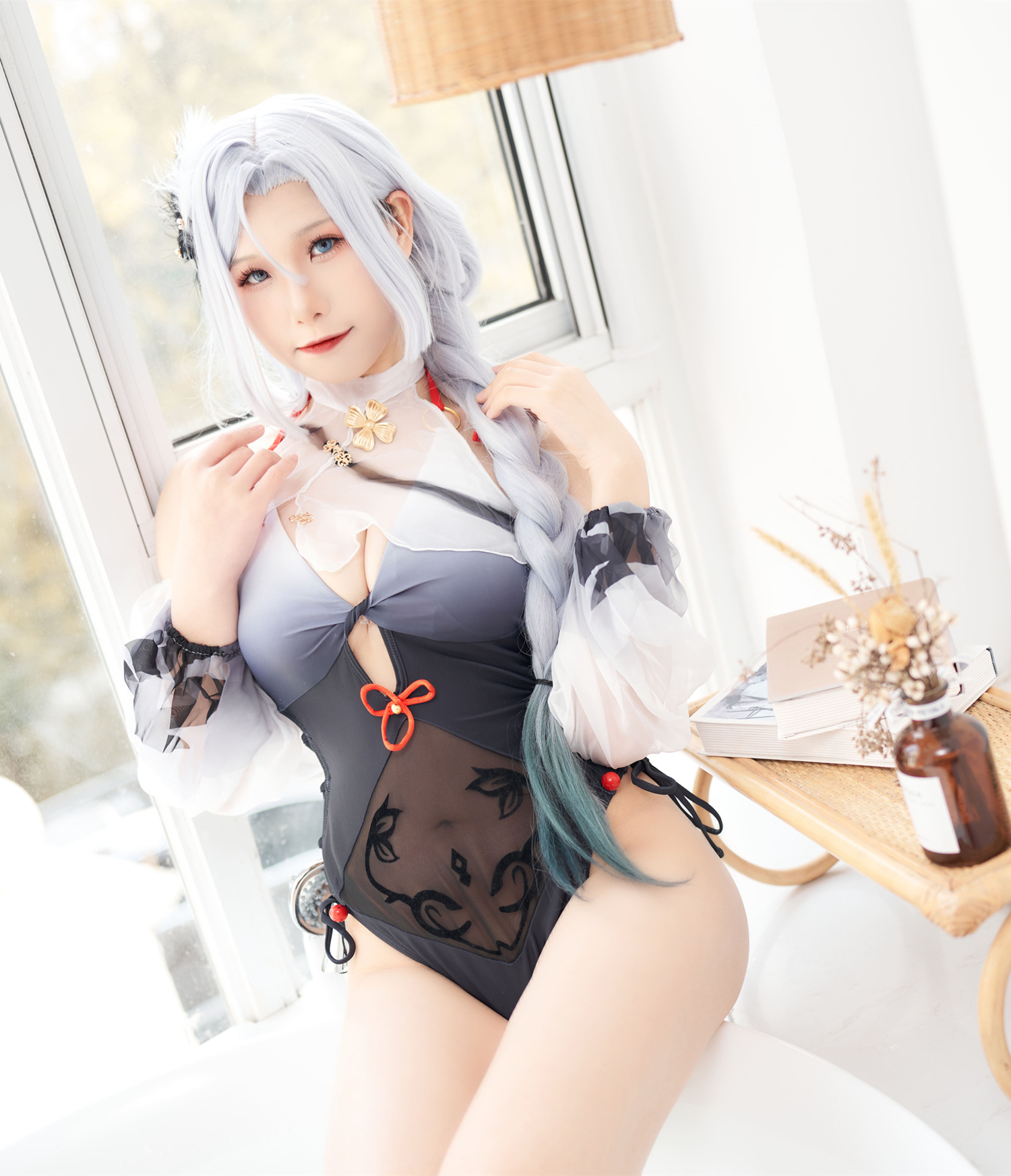 汐殃汐旮旮原神申鹤cosplay4