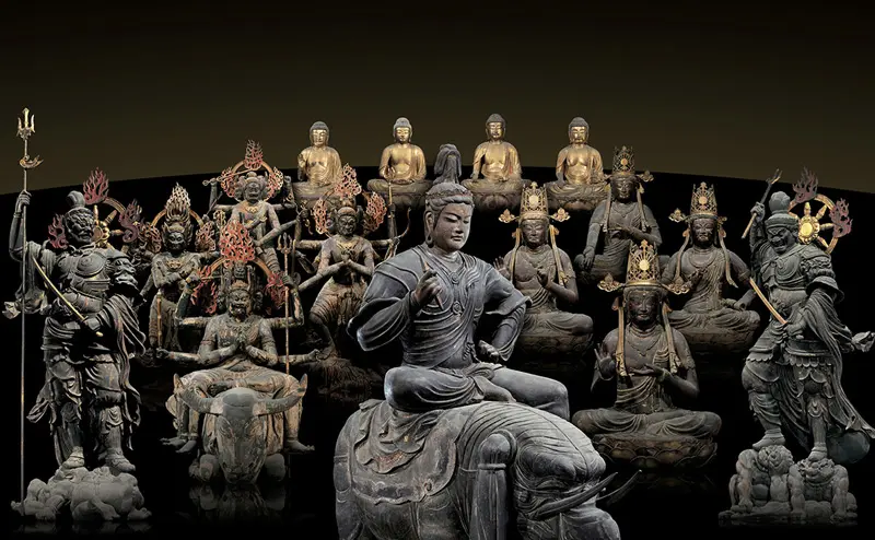 从空海手迹到东寺佛像 一次看完最大规模密教至宝 国宝东寺展 哔哩哔哩