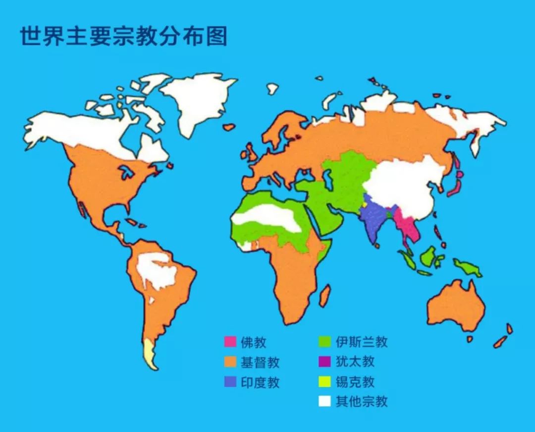 三维地图看世界宗教图片