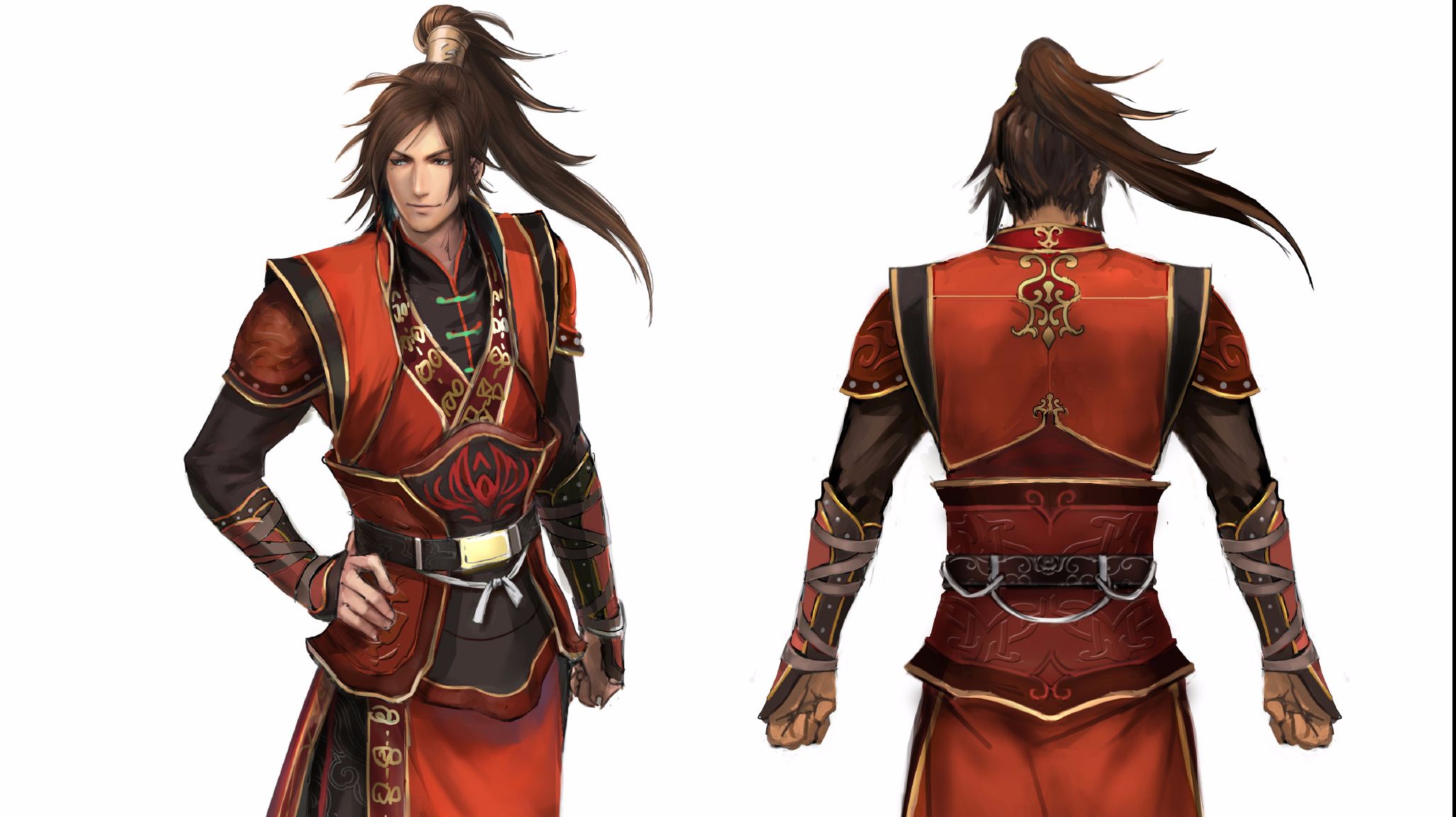 《真三国无双8》凌统人物设计 哔哩哔哩