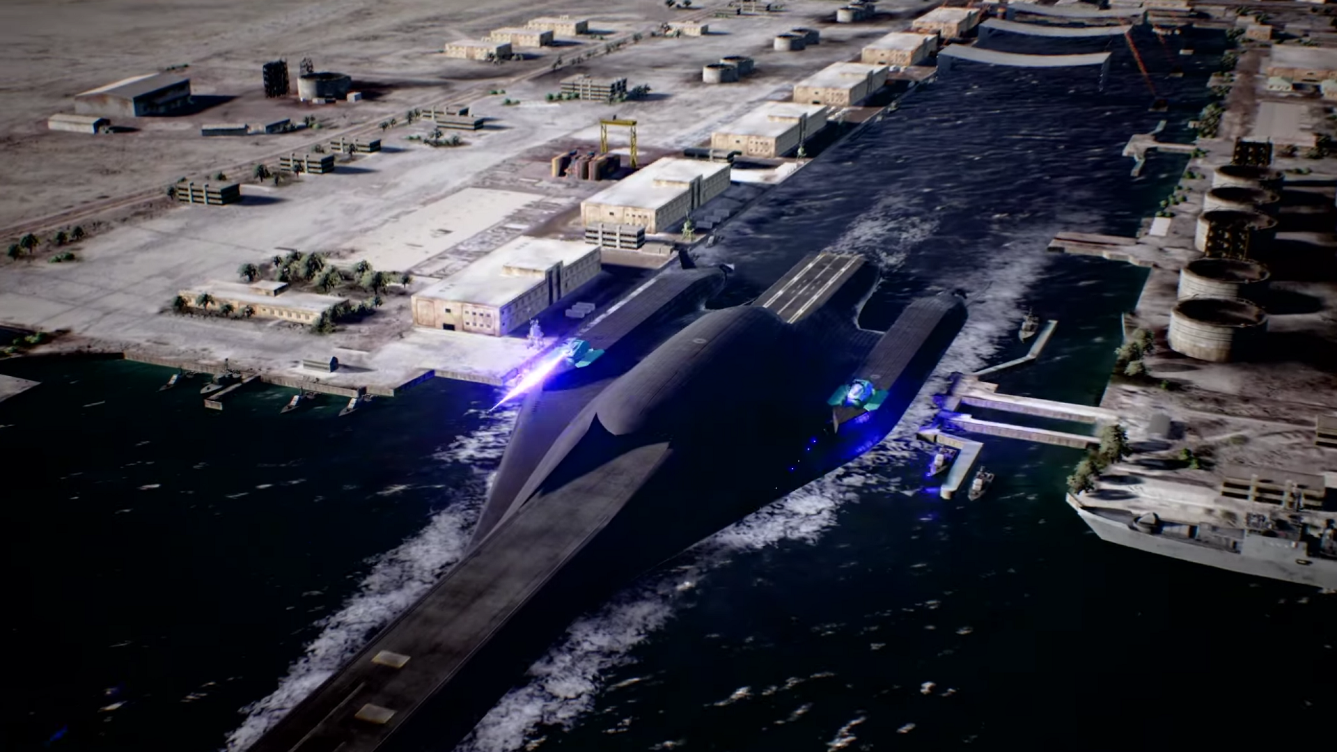皇牌空战系列分析天角兽号核潜艇和一些趣闻