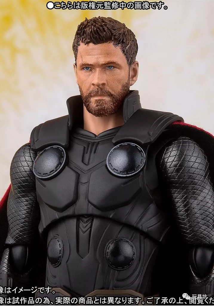 复联3中的确雷神是非常出彩的,SHF的雷神也是