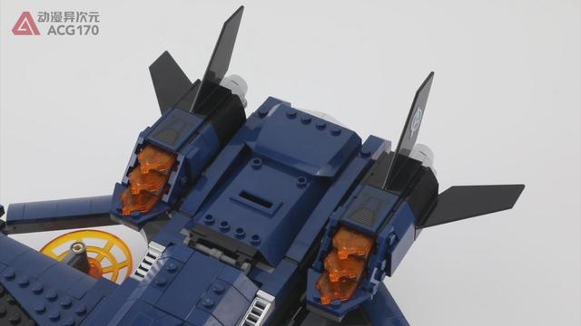 乐高积木 76126 漫威复仇者联盟 昆式战斗机(决战版)图文评测
