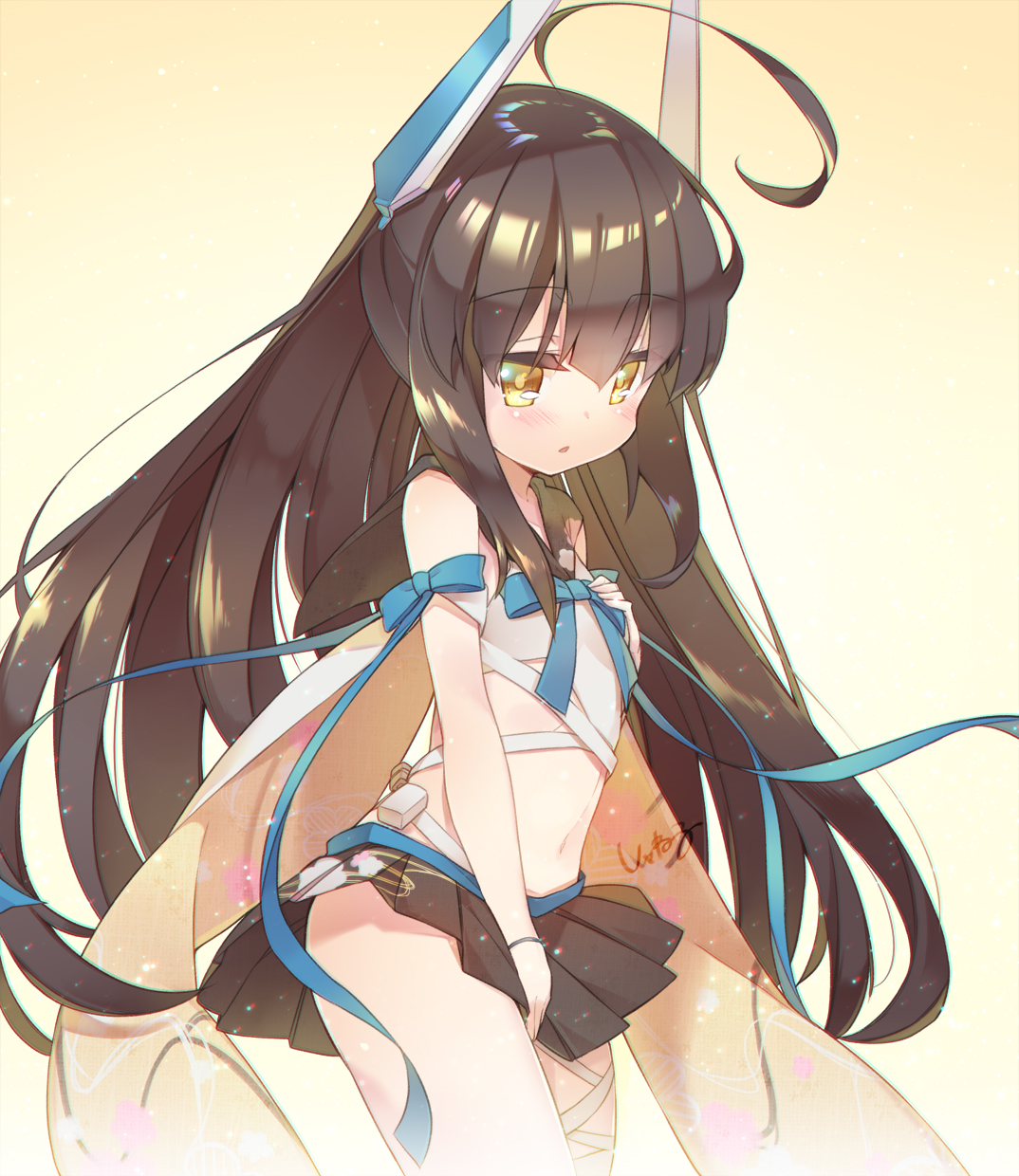 碧蓝航线同人插图十一来源pixiv
