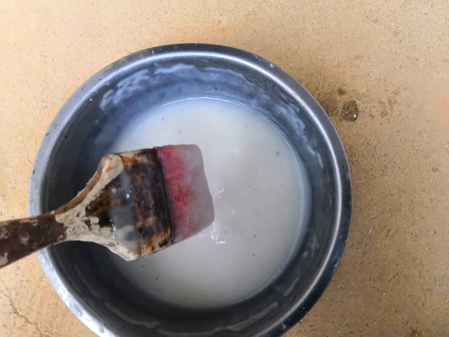 我和我的家乡,浆糊的制作方式!