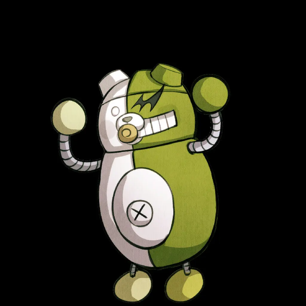 黑白弹 半身立绘 全身立绘