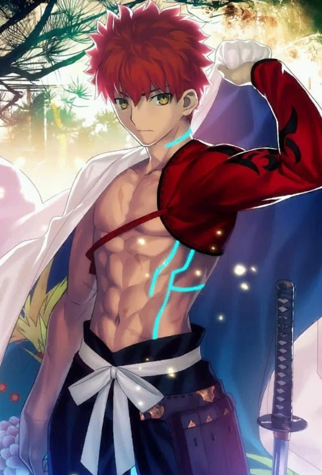 王之财宝 gate of babylon 对人宝具 链接巴比伦的宝库的钥匙状的剑