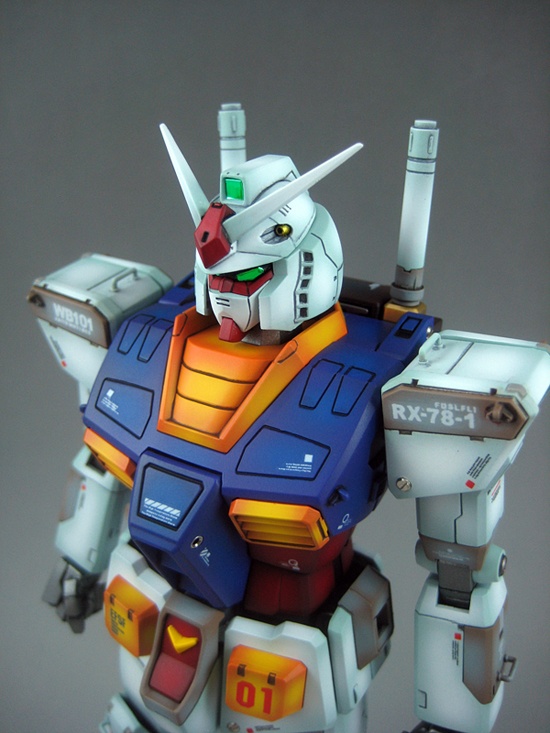 [小t高达秀] mg元祖78高达 1.