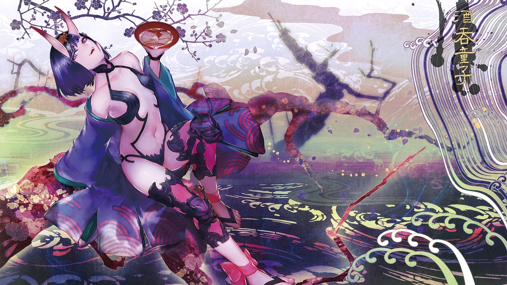 了解一下酒吞童子 龙神的孩子 统率鬼族的头目 哔哩哔哩