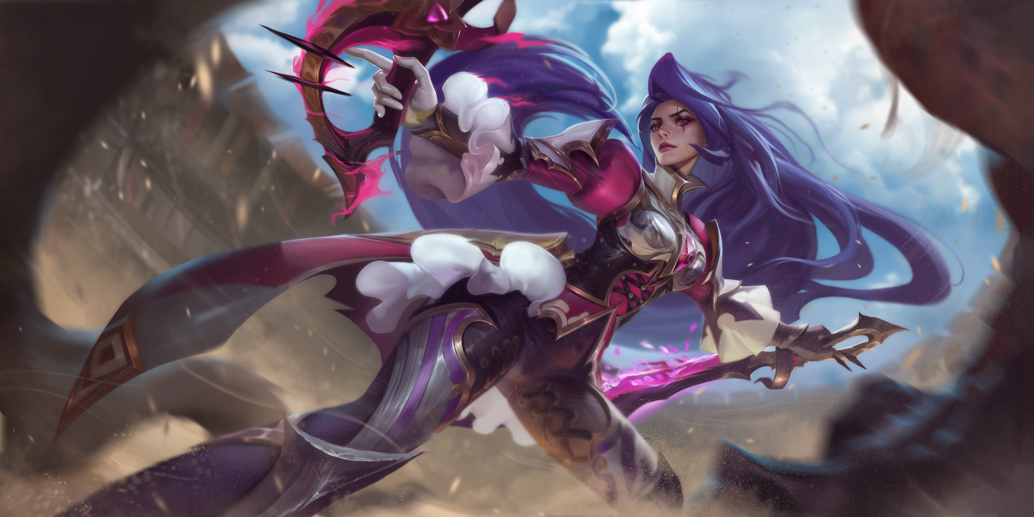 英雄联盟:女帝同人征集大赛一等奖名单,美宣班主讲老师:roz兴_k