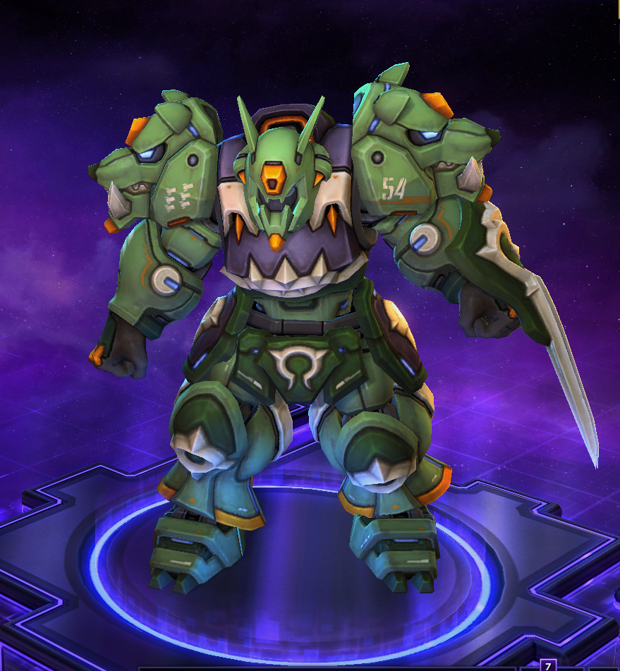 【乐高moc】《风暴英雄》机甲雷加尔