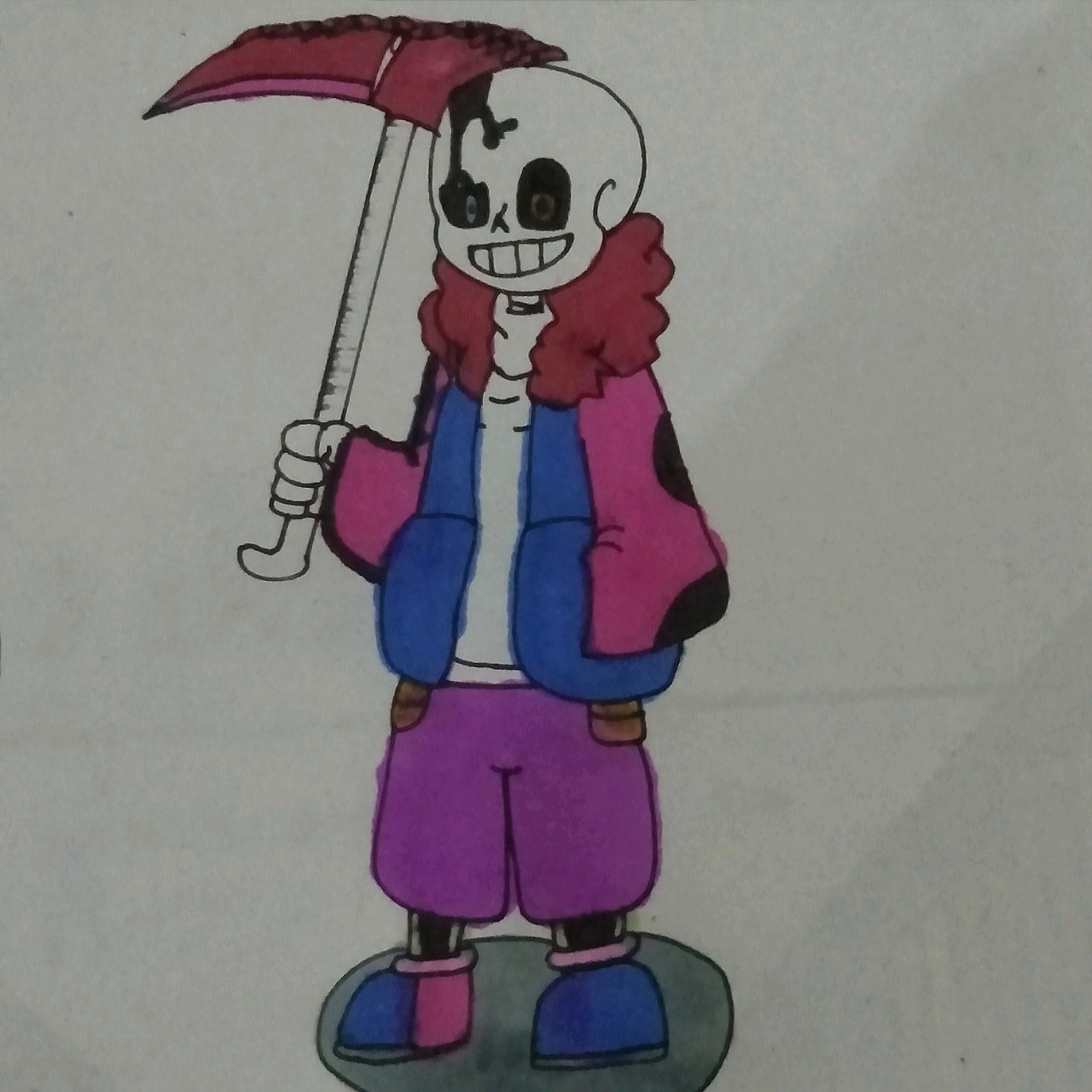 毁坏之上,papyrus,战斗介绍