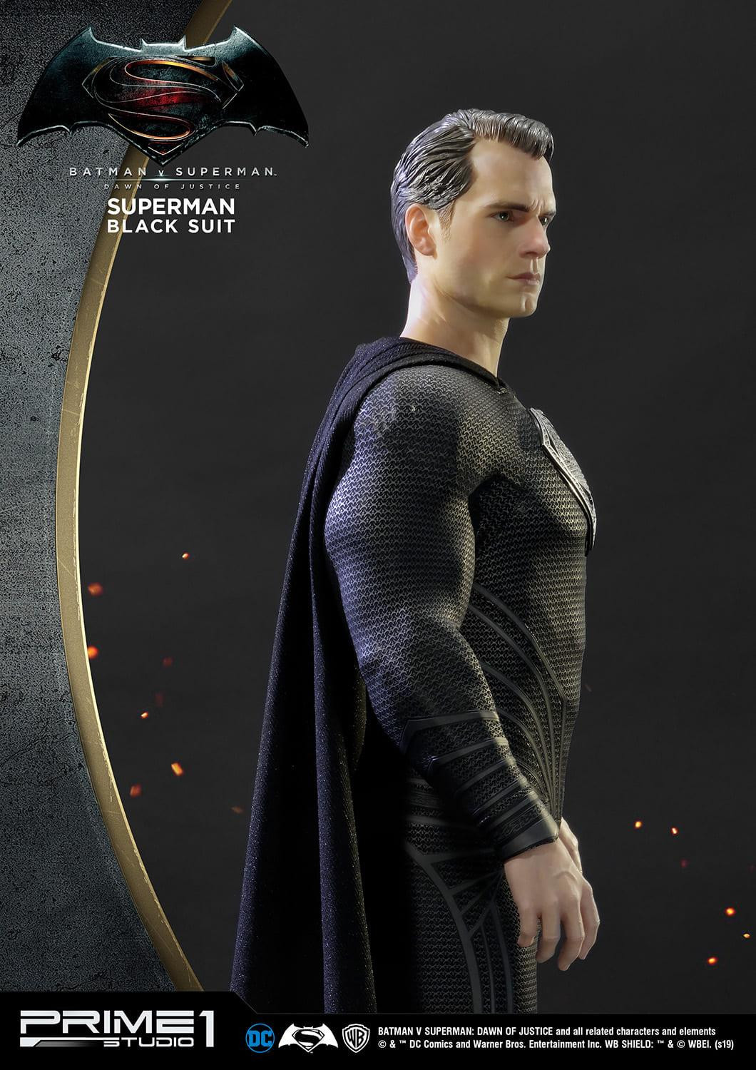 prime 1 studio宣布将推出《蝠超大战》亨利·卡维尔版黑衣超人的雕像