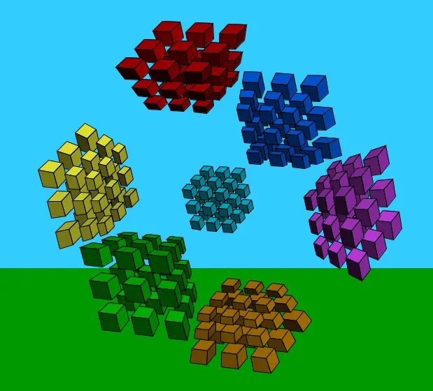 四维魔方 4维3阶超立方体魔方的简单复原教程 哔哩哔哩