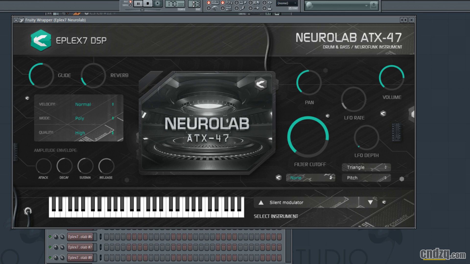 Neurofunk专用插件，Eplex7 DSP发布Neurolab ATX47 哔哩哔哩