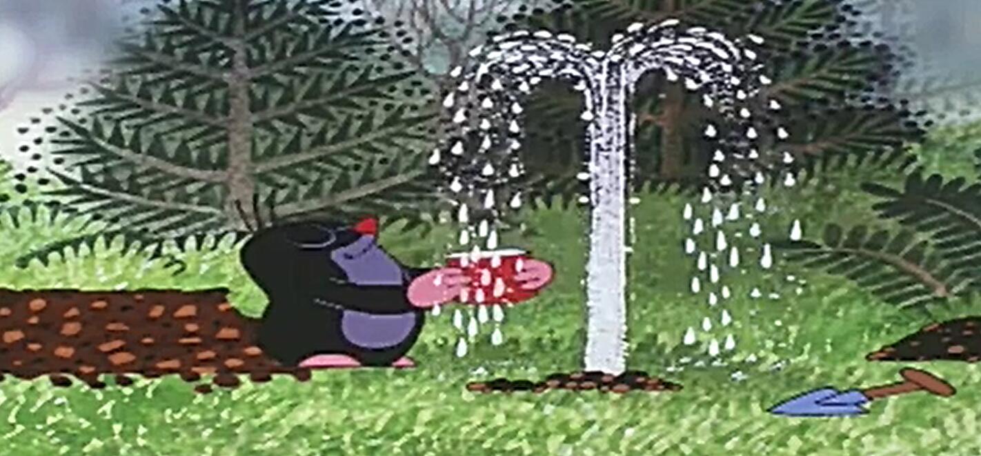 捷克出品动画片《鼹鼠的故事》,好可爱的样子