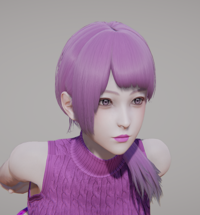 ai少女人物卡mod高质量高级捏脸模型分享