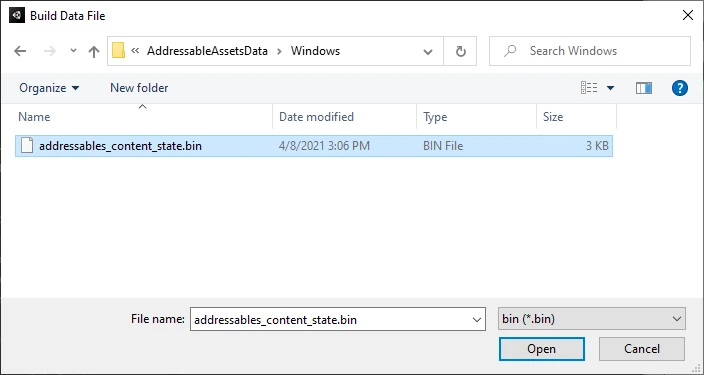 Unity_Addressable_Making builds(构建) - 哔哩哔哩