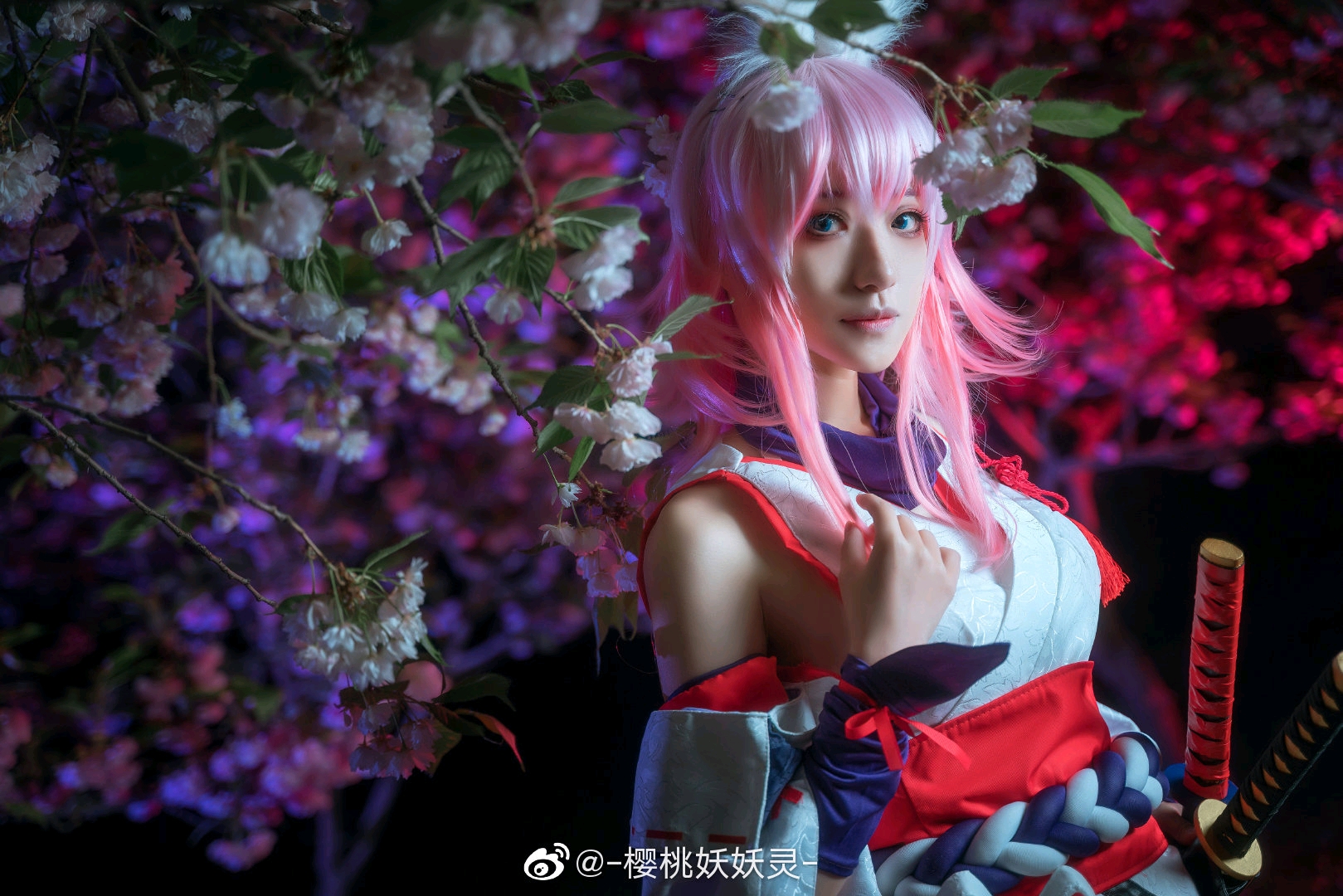 【cos】崩坏3rd八重樱生日快乐:舰长,我可是有五百多岁了哦