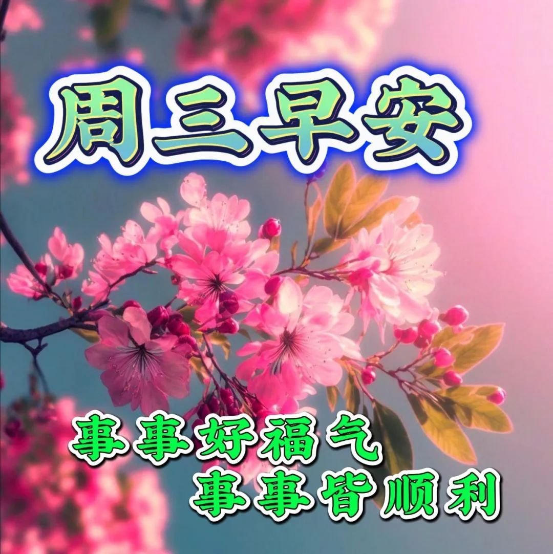 5月3日周三早上好,早安问候语牵挂语祝福 - 哔哩哔哩