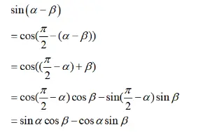 两角和差公式的两种证明方法 哔哩哔哩
