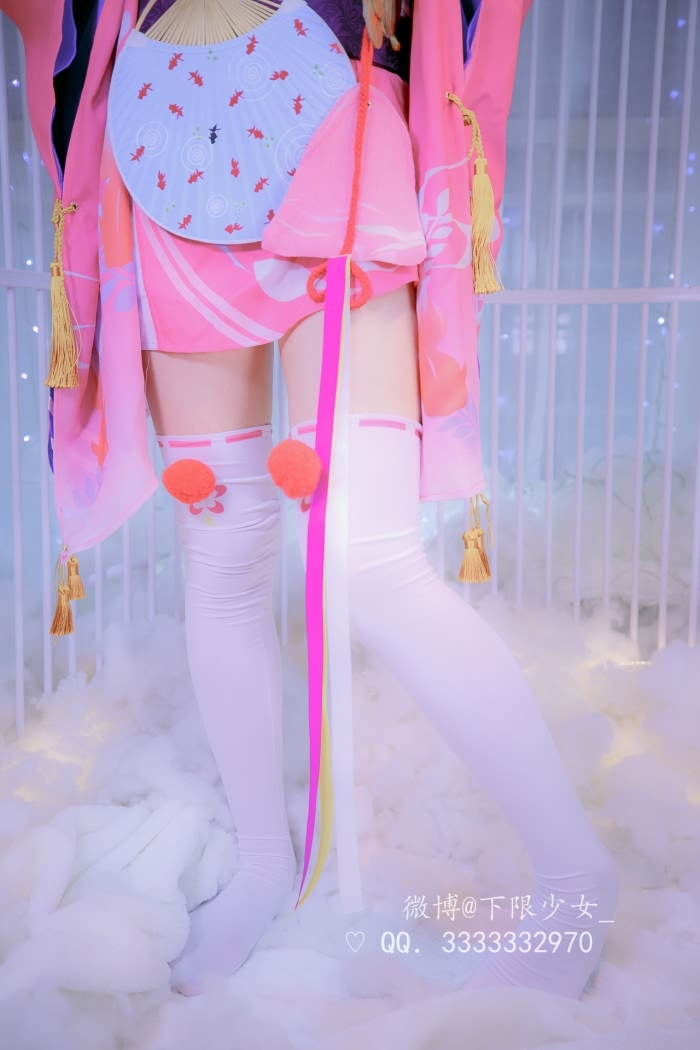 阴阳师莹草鲤鱼cos白丝足控