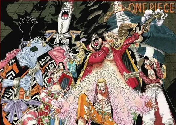 海贼王 七武海童年的样子 女帝变化大 但变化最大的还是她 哔哩哔哩