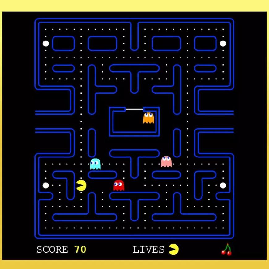 教你折一枚暴露年龄的历史上最经典的游戏pacman