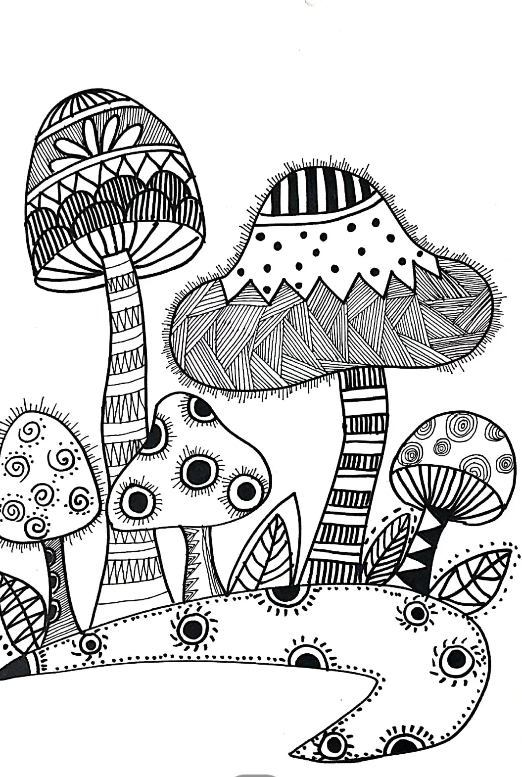 黑白装饰画 图案设计