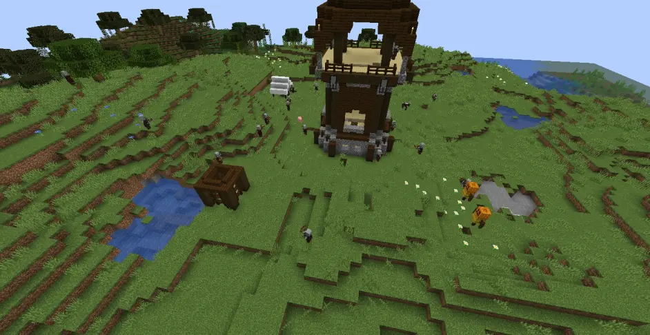 Minecraft村庄与掠夺 掠夺者前哨站攻略方法 哔哩哔哩
