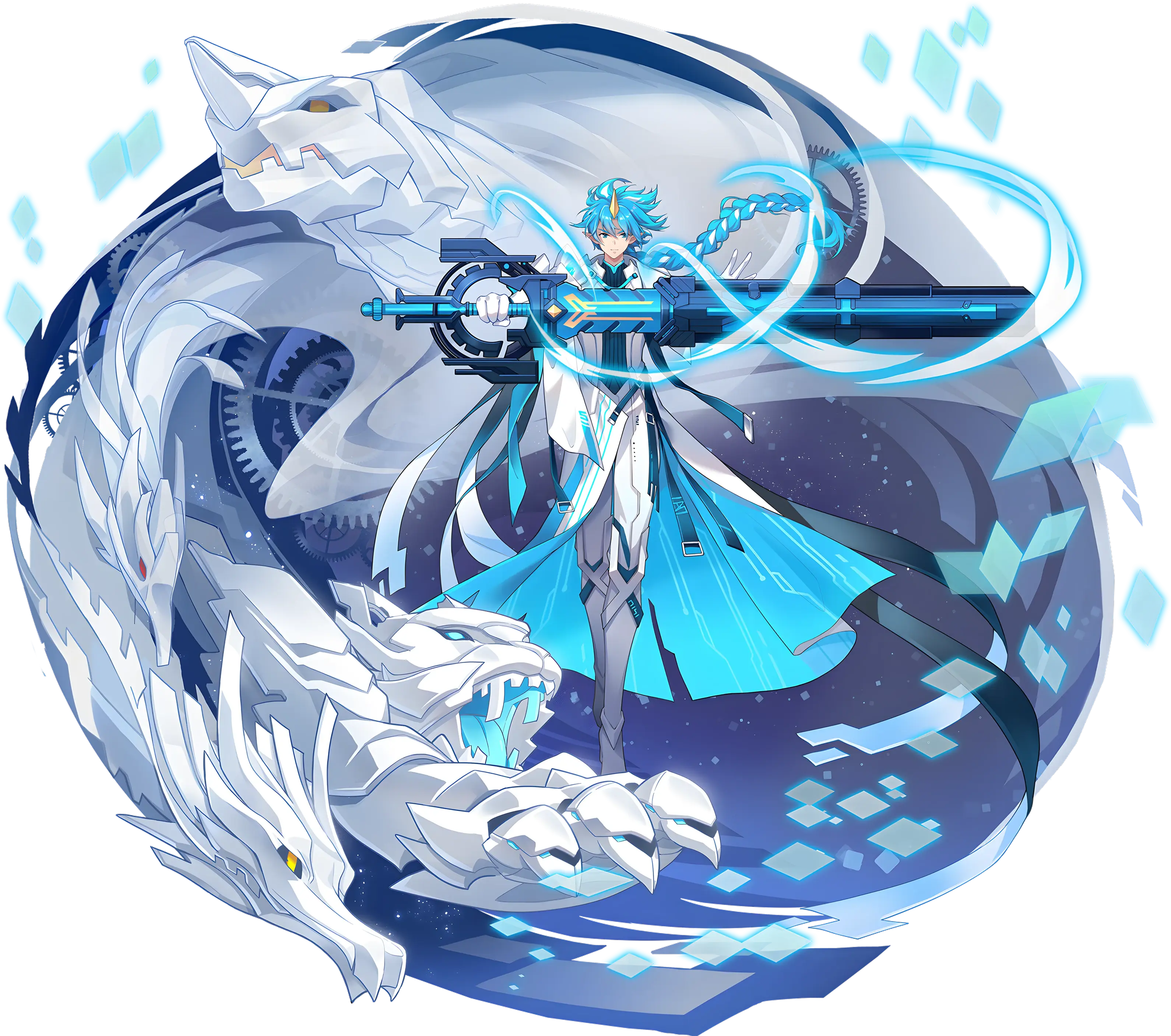 双11自制技能亚比:00天启未来之真理03精灵王φ灭世神·梵天