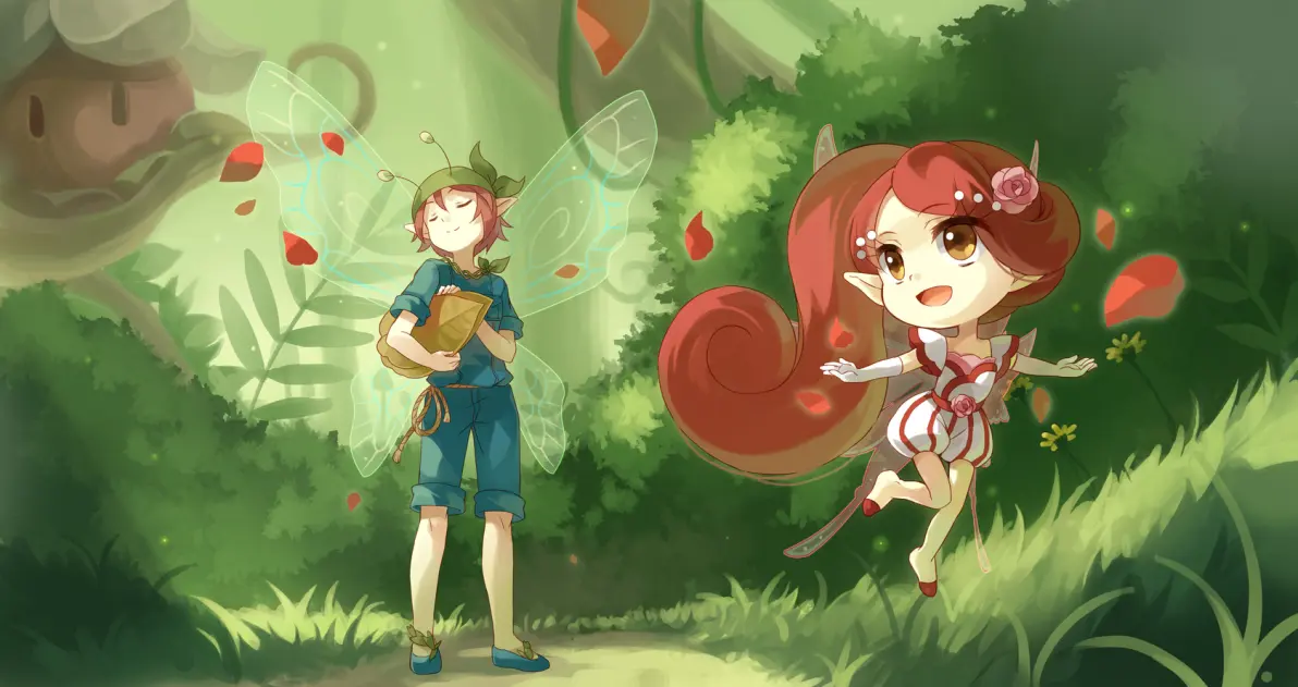 小花仙页游图(花精灵王组)