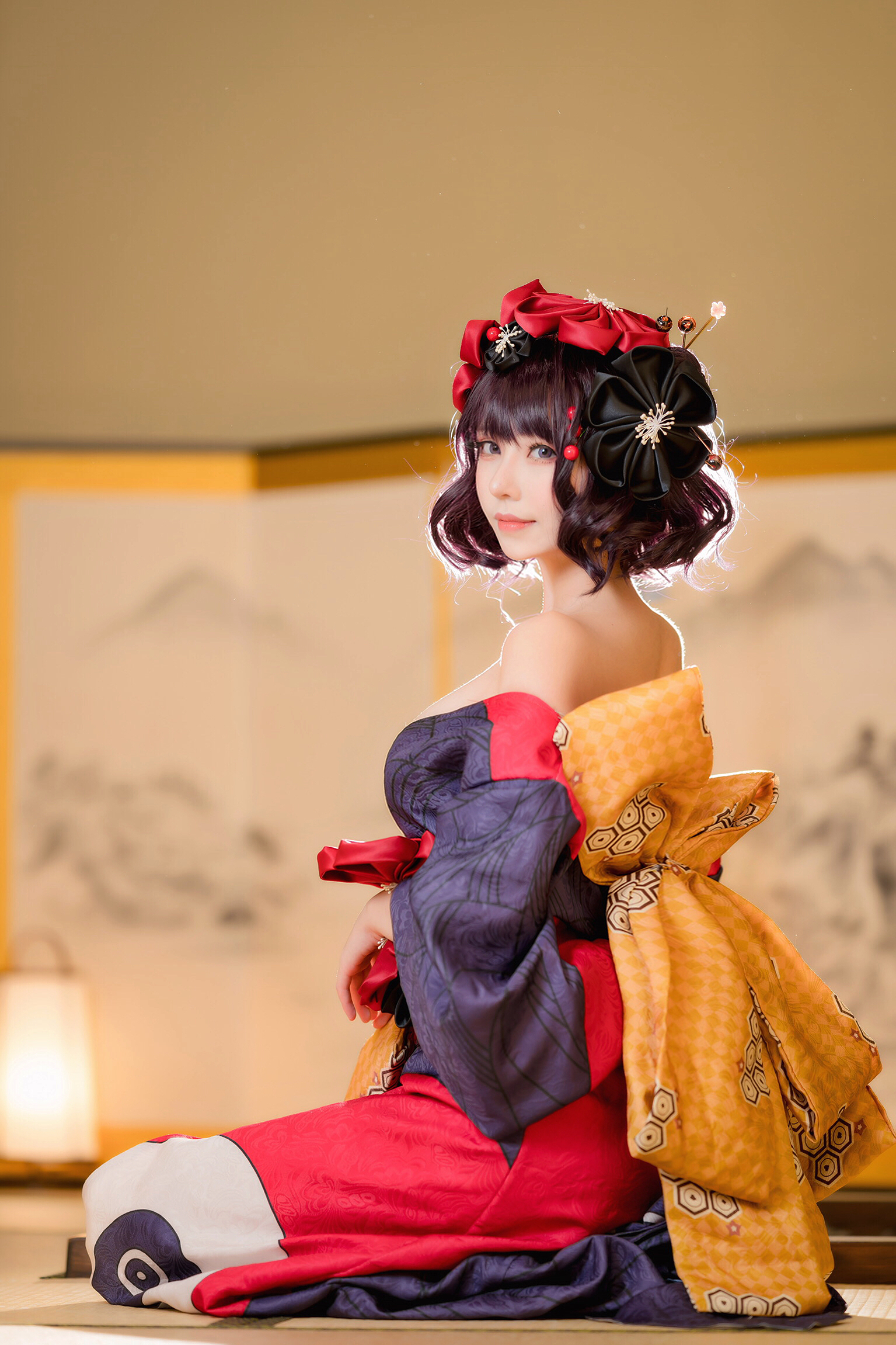 cos菌烨takono002葛饰北斎