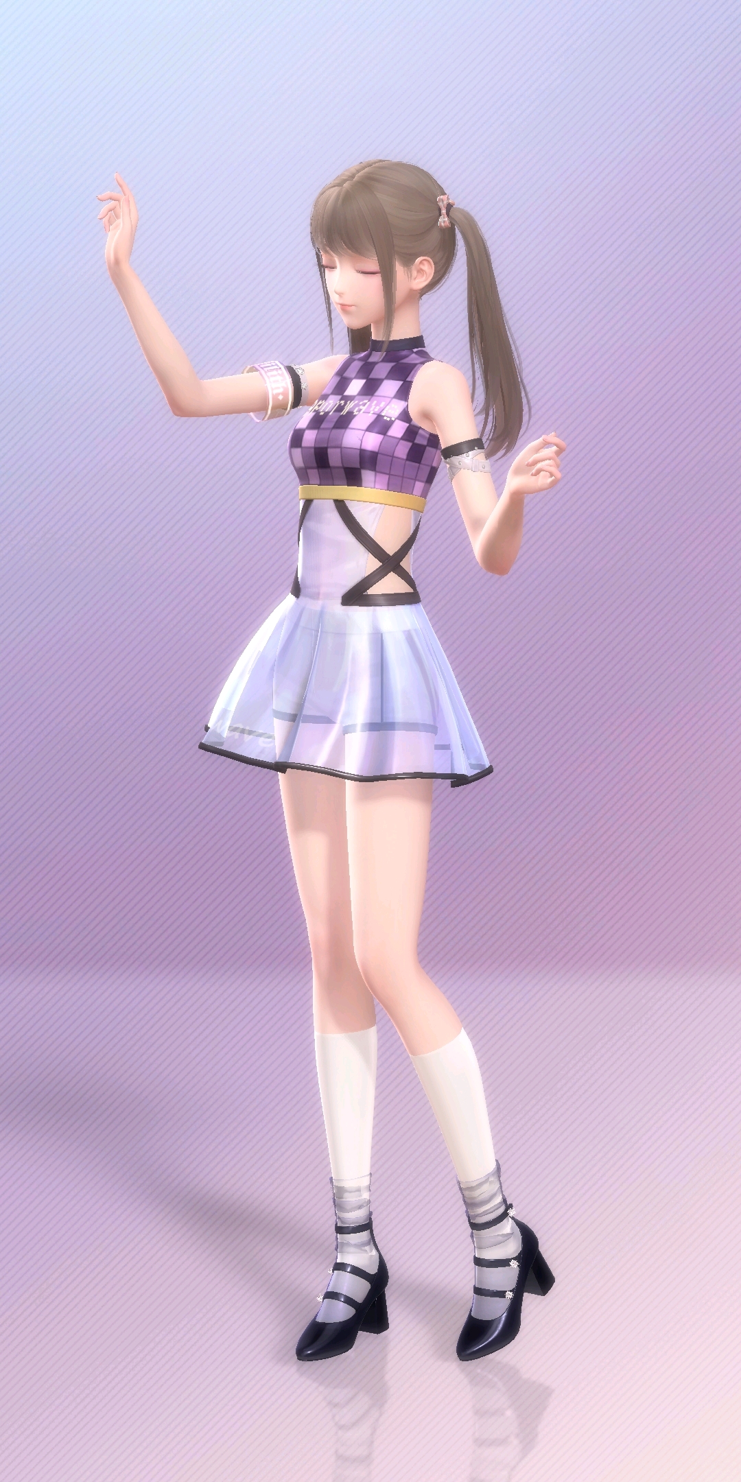 意外的很搭!这个双马尾优秀!