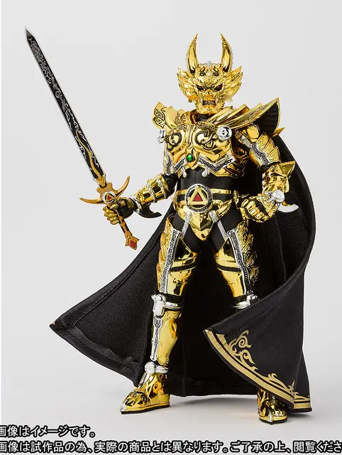 万代shf真骨雕 牙狼garo 月虹ノ旅人 黄金骑士牙狼 冴岛雷牙 可动模型 哔哩哔哩