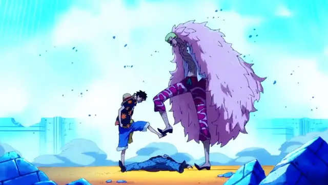 海贼王 藤虎大将有能力救人 却在一旁看戏 原因与世界会议有关 哔哩哔哩