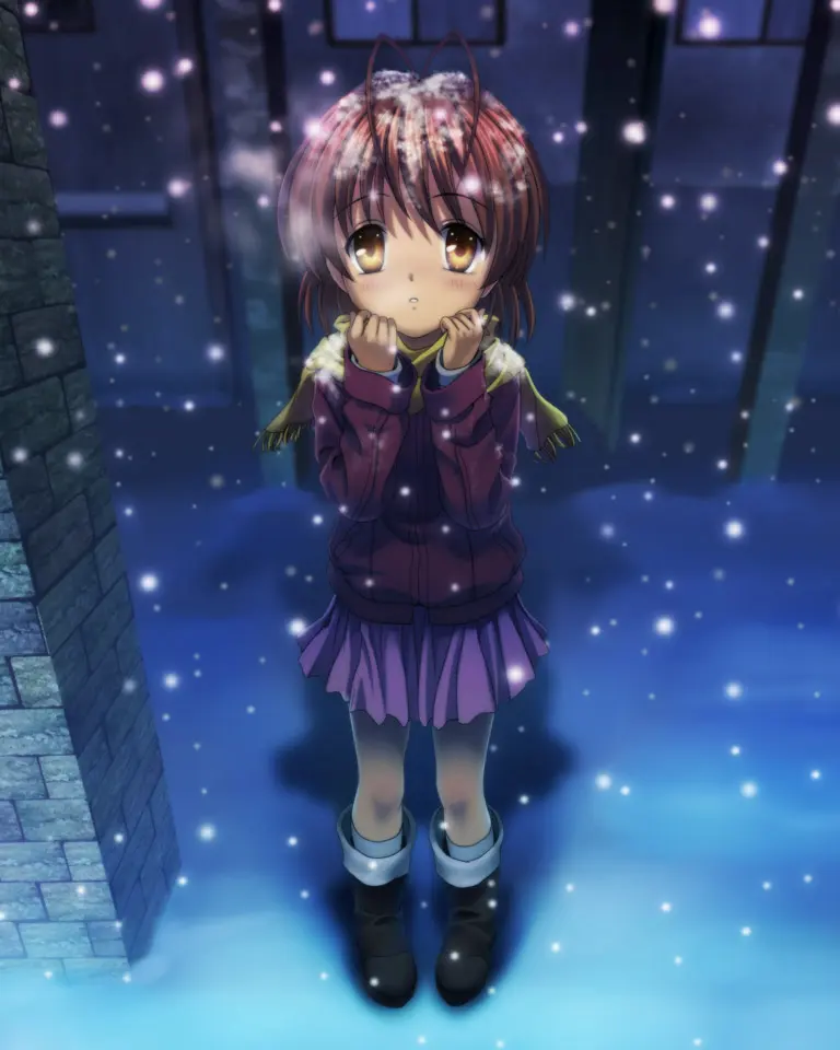 P站插画集 Clannad 古河渚 生日快乐 哔哩哔哩