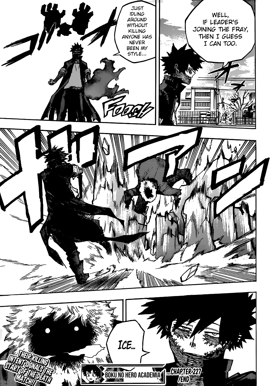 《我的英雄学院》227话英文版,死柄木与奶奶的