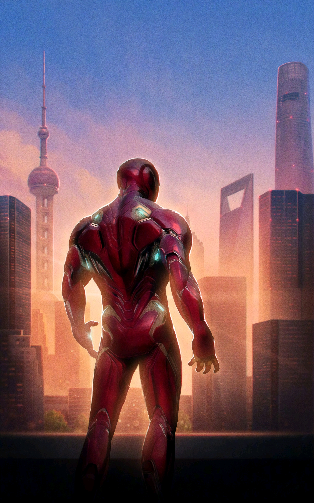 一组复联四的超清无水印无字海报